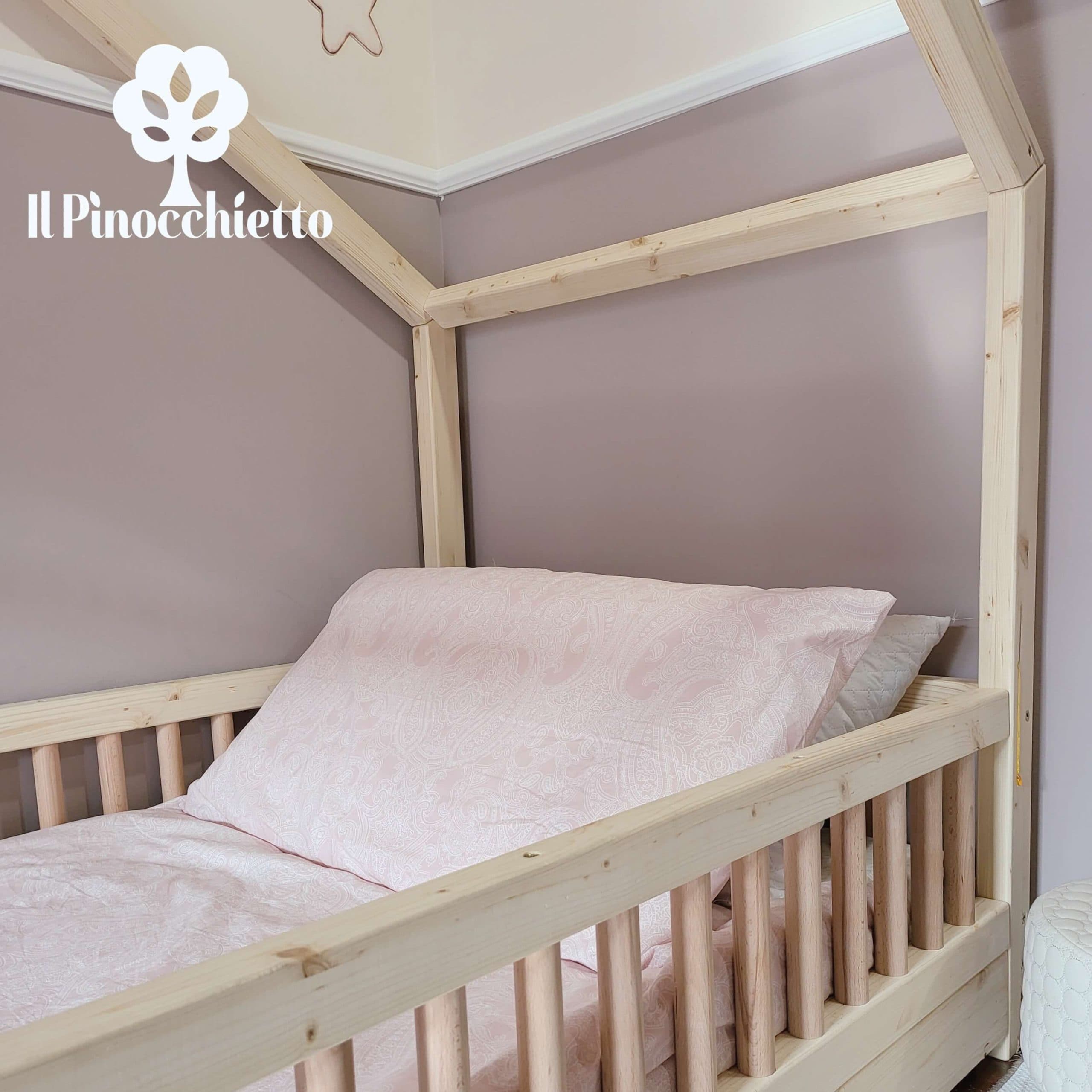 Letto Montessori Casetta Evolutivo Kiky - immagine 5
