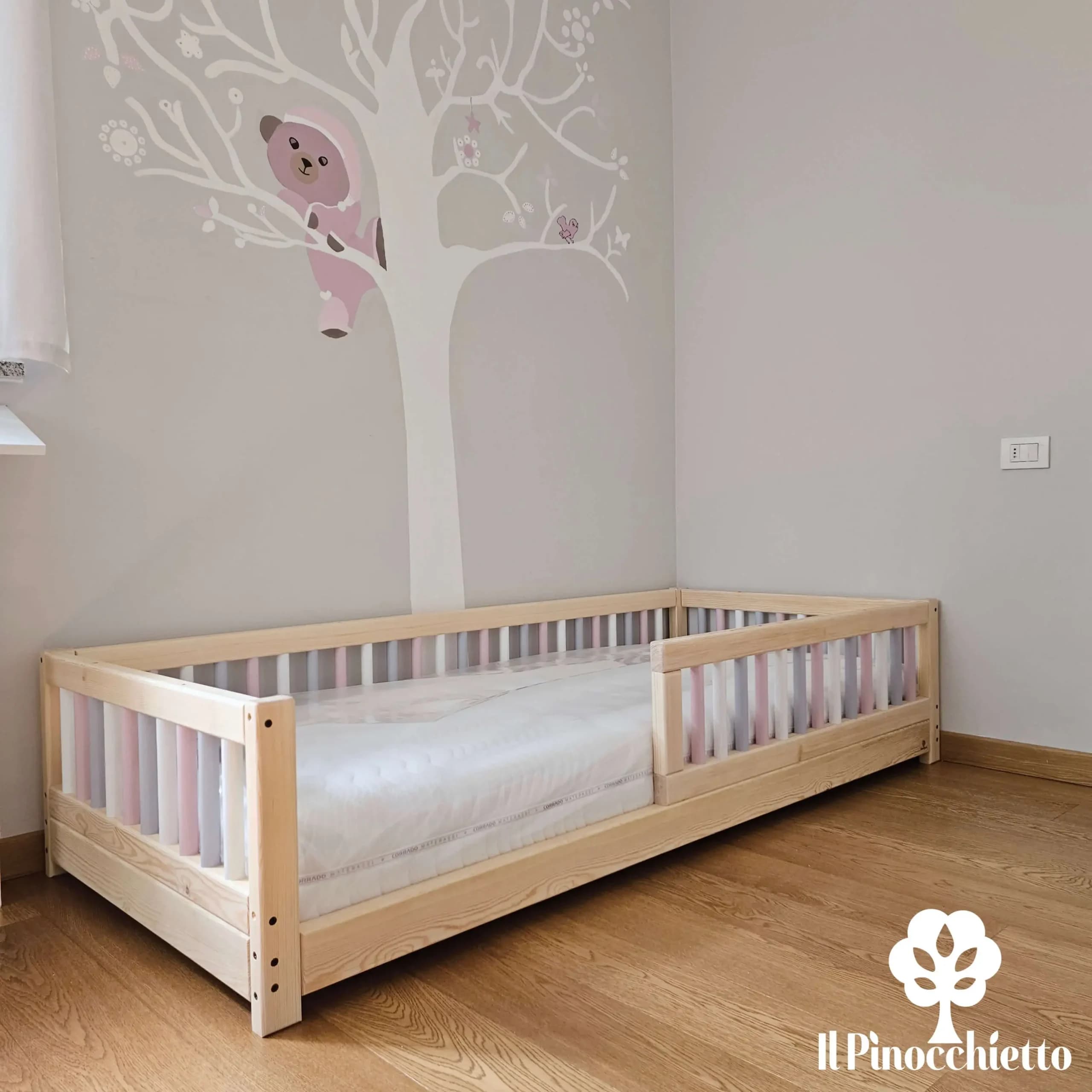 Letto Montessoriano Evolutivo Giulia