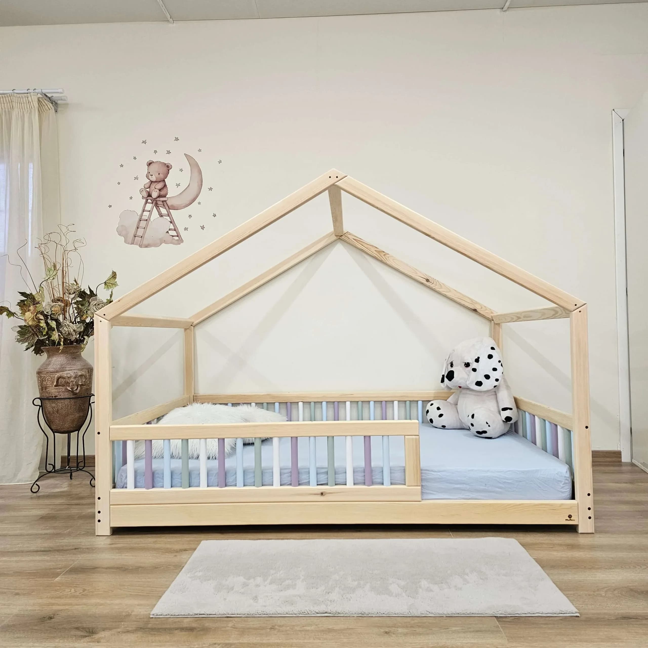 Letto Montessori Casetta Evolutivo Kiky - immagine 4