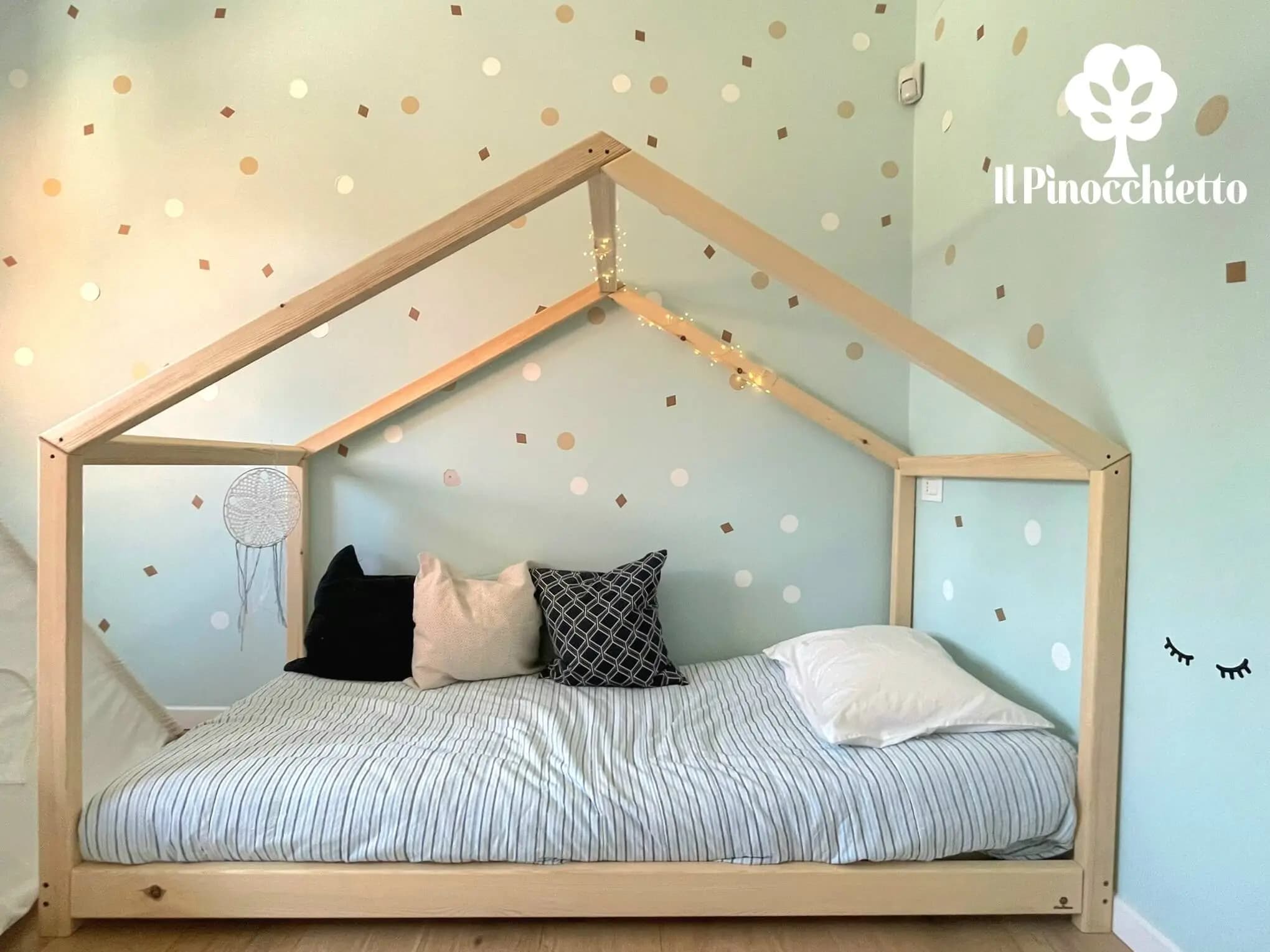 Letto Montessori Casetta Evolutivo Kiky - immagine 6