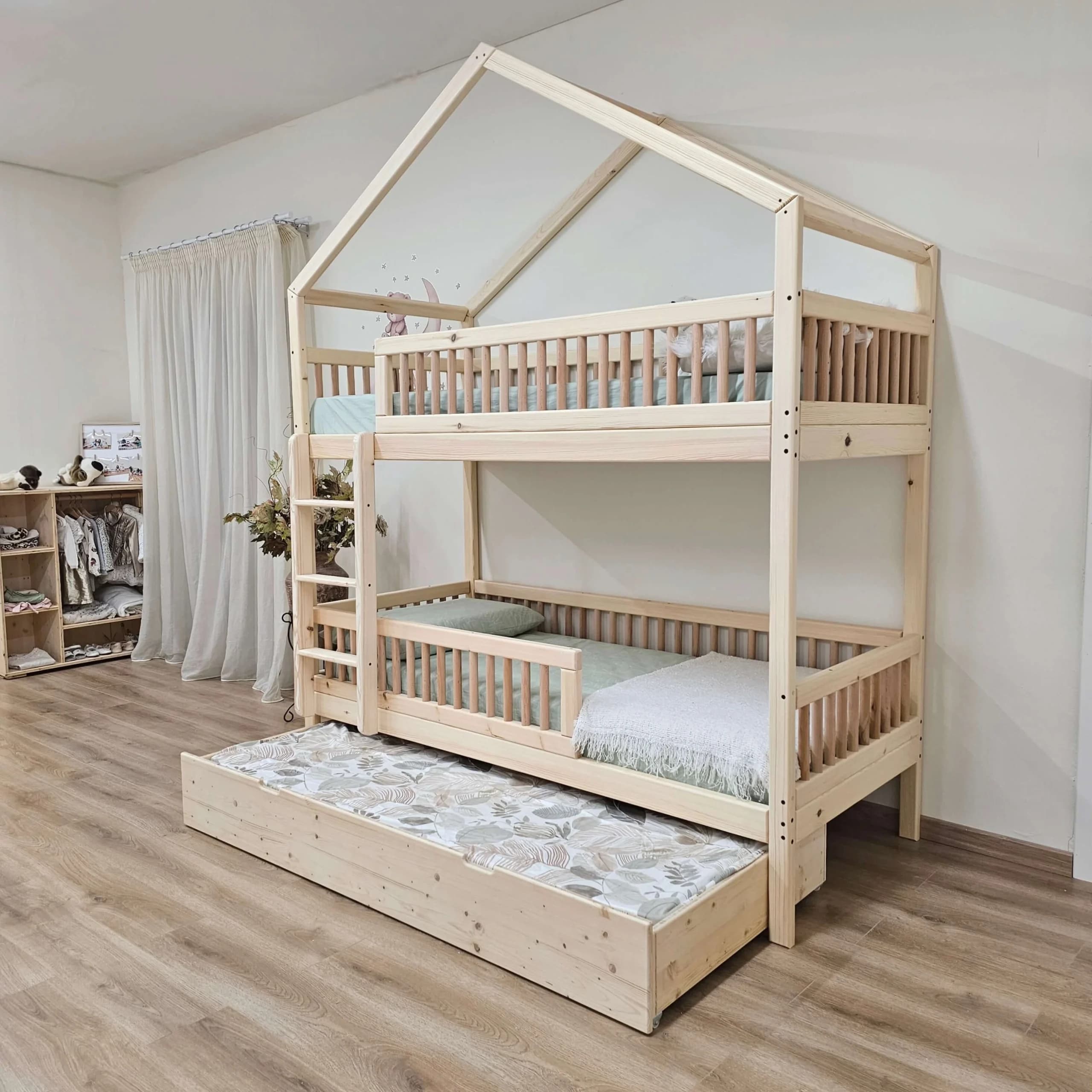 Letto a castello con cassettone FABIO - immagine 3