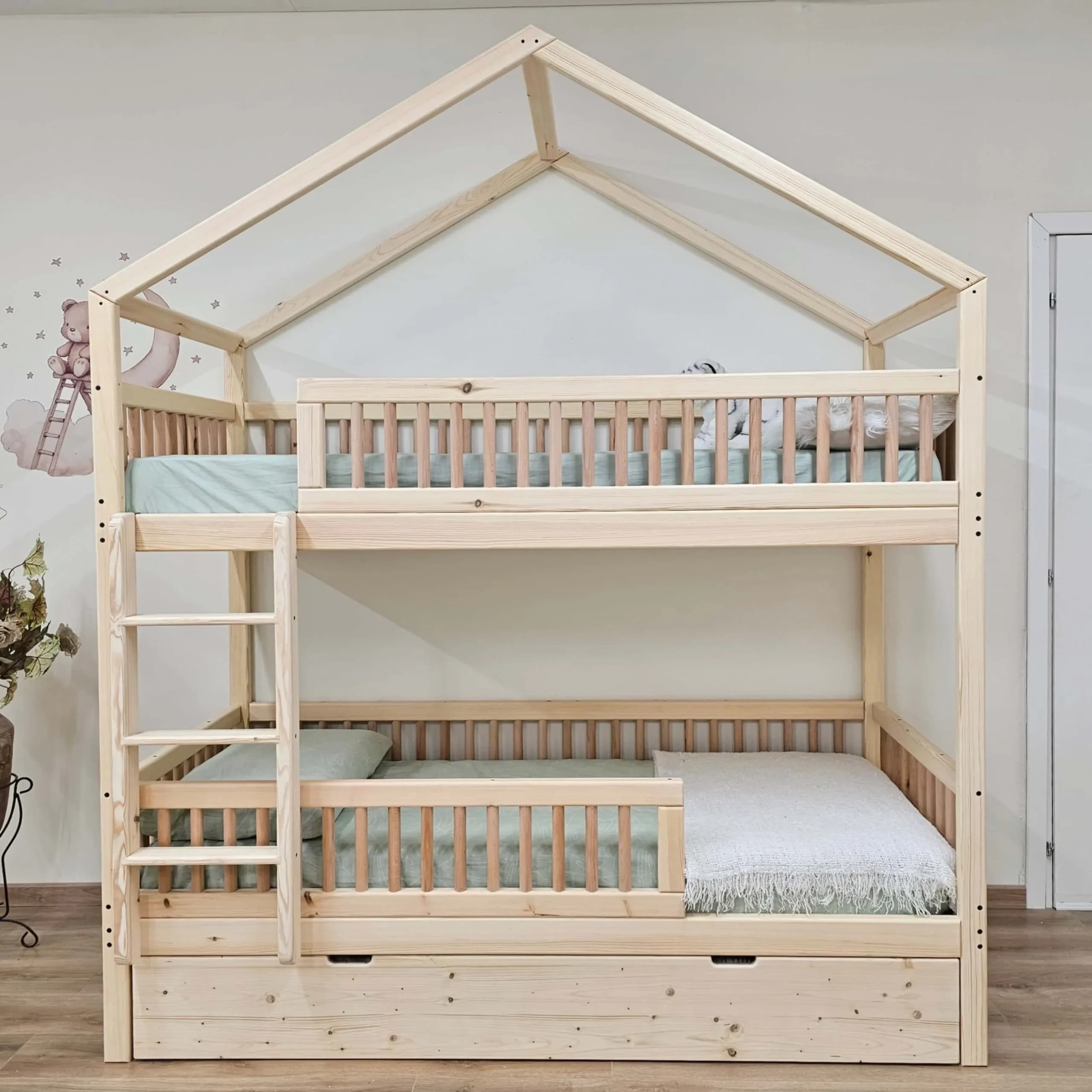 Letto a castello con cassettone FABIO - immagine 2