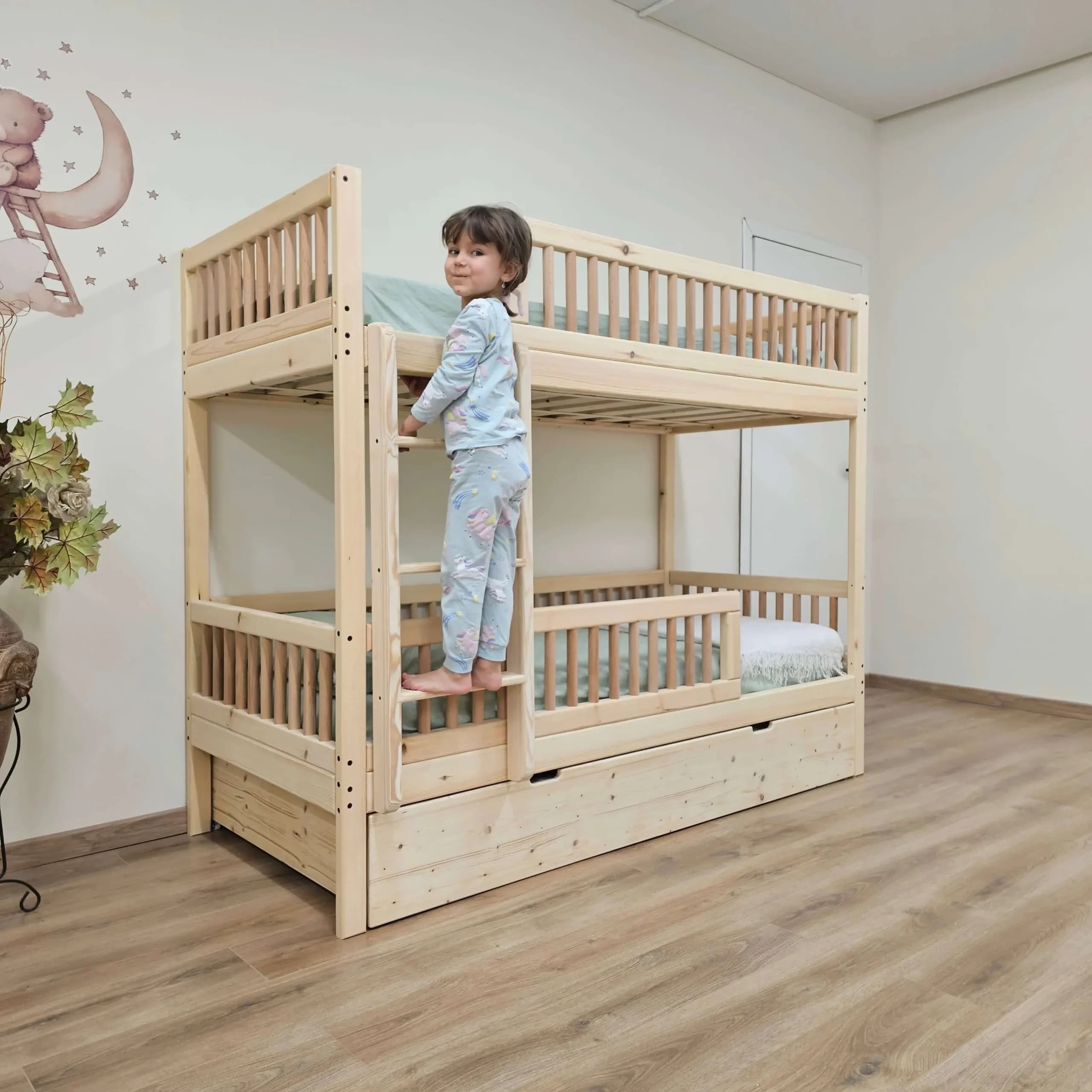 Letto a castello con cassettone SOFIA